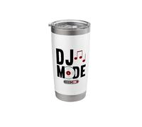 DJ Mixer Design for Disc Jockey - DJ Mode On Stainless Steel Insulated Tumbler