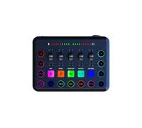 DJ Mixer, F11 Live Sound Card 5-Channel Mixer Streaming Sound Card Mixer Professional Studio Recording Kit Podcast Accessories Parts(Silver)