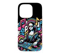 DJ Mona Lisa, design, music, modern, festival, Pop Art Case for iPhone 14 Pro