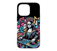 DJ Mona Lisa, design, music, modern, festival, Pop Art Case for iPhone 14 Pro Max