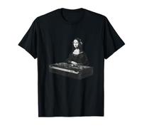 DJ Mona Lisa Techno Rave Club Acid House Raver T-Shirt