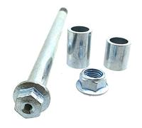 DJ-Motor 6 Drilled Rear Wheel Axle for Chinese Pit Dirt Bikes 50cc 70cc 90cc 110cc 125cc 140cc 150cc 160cc 170cc 180cc 190cc Stomp WPB Bucci Orion M2R Lucky Thumpstar Explorer Braaap Apollo, 15mm, M