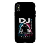 DJ My Life is Music Beat Mix Create Repeat Art Case for iPhone X/XS