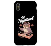 DJ Nightowl Owl DJ Turntable Headphones Night Music Case for iPhone X/XS