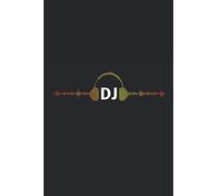DJ: Notebook with 120 white pages, 6 x 9 Zoll and Dot screen