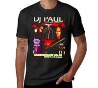 Dj Paul Three Six Mafia T-Shirt tees Animal Print Shirt Mens Graphic t-Shirts Anime Black XXL