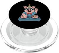 Dj Pig Party Animal Spinning Beats PopSockets PopGrip for MagSafe