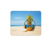 DJ Pineapple Mouse Mat Pad - Beach Summer Holiday Joke Fun Computer #12439