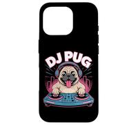 Dj Pug Turntable Beats Party Fun Case for iPhone 16 Pro
