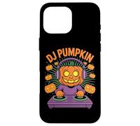 DJ Pumpkin Halloween DJ Spooky Beats Case for iPhone 16 Pro Max