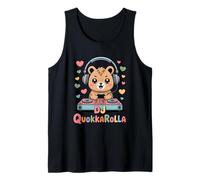 DJ Quokkarolla Cute Quokka DJ Kawaii Music Vibes Tank Top