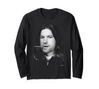 DJ Richard D James Aphex Twin Portrait by Andy Willsher Long Sleeve T-Shirt