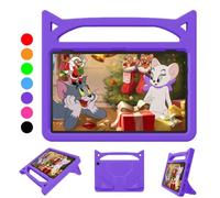 DJ.RPPQ 10" Tablet Case for Kids,2023/2021 Release.Light Weight Shock Proof Handle Stand Kids Friendly.Un Fit For HTC 10 iPad Samsung tablet. (Purple)