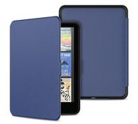 DJ&RPPQ Premium PU Leather PC Hard Back Cover Incompatible with TCL Remarkable Nokia - with Auto Sleep/Wake Function - Blue
