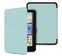 DJ&RPPQ Premium PU Leather PC Hard Back Cover Incompatible with TCL Remarkable Nokia - with Auto Sleep/Wake Function - Agave Green