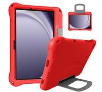 DJ&RPPQ Samsung Galaxy Tab A9 Plus Case for Kids,(SM-X210/X216/X218),Lightweight Shockproof Kids Friendly Cover with Handle Stand for Samsung Galaxy A9+ Tablet 2023,Red