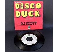 DJ SCOTT - DISCO DUCK 7" (VINYL 45) ITALIAN GREEN LIGHT 1976
