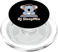 Dj SleepMix Koala DJ Cute LoFi Chill Music Turntables PopSockets PopGrip for MagSafe