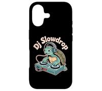 Dj Slowdrop Turtle DJ With Turntable Beats Vibes Case for iPhone 17