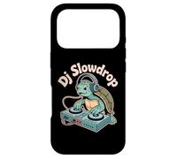 Dj Slowdrop Turtle DJ With Turntable Beats Vibes Case for iPhone 17 Pro