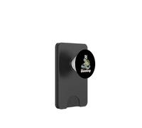 Dj Slowdrop Turtle On The Decks Funny Music PopSockets PopWallet for MagSafe