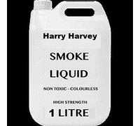 DJ Smoke Liquid Fluid High Strength 1 L | High-Output Fog/DJ Smoke Fluid for DJ/Stage Effects - Dense White Smoke, Long Hang Time & Non-Toxic Water-Based Formula