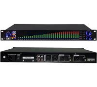 DJ Sound Controller,Graphic Equalizer,31 Band Balanced Effect Digital Mixer Processor DSP Feedback Eliminator Stage for Professional and Beginners(777S)