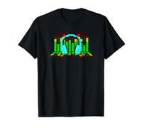 DJ Sound Tech Headphone Music VU Meter Level T-Shirt