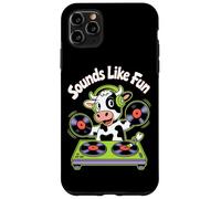 Dj Sounds Like Fun Cow Turntable Vibes Case for iPhone 11 Pro Max