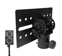 DJ Speaker Stand Stipod Pole - Adjustable Sound Count, Telescopic Audio Tripod, Portable Stage Base | Heavy Duty Steel Speaker Stand with Safe Lock System for Performance Events -feeste