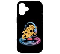 Dj Spinning Cheese On The Record Case for iPhone 16