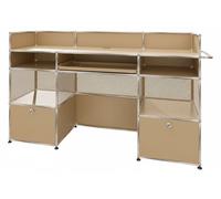 DJ standing desk W 145 cm USM Haller Beige - USM DJ STEHPULT 31