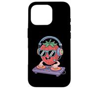 Dj Strawberry Cool Beats Music Mixing Fun Case for iPhone 16 Pro