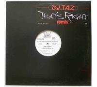 DJ Taz - That's Right [Vinyl LP] [VINYL]