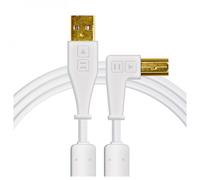 DJ Tech Tools Chroma Angled USB-B Cable 1.5m White