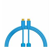 DJ Tech Tools USB-C To USB-C Chroma Cable (single, 1m, blue)
