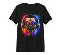DJ Techno House Electro Minimal Goa Trance Disc Jockey DnB DJ Premium T-Shirt