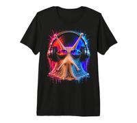 DJ Techno House Electro Minimal Goa Trance Disc Jockey DnB DJ Premium T-Shirt