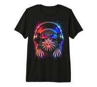 DJ Techno House Electro Minimal Goa Trance Disc Jockey DnB DJ Premium T-Shirt