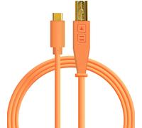 DJ TechTools USB-B to USB-C Chroma Cable, 1.5m (Orange)