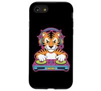Dj Tiger Headphones Turntable Music Vibes Case for iPhone SE (2020) / 7/8