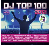DJ TOP 100 2012 DAVID GUETTA/AVICII/TIESTO/AFROJACK/BOB SINCLAR/+ 4 CD NEW