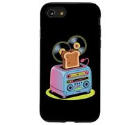 Dj Turntable Vinyl Music With Toast Fun Design Case for iPhone SE (2020) / 7 / 8