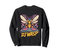 DJ Wasp Buzzing Beats With Electric Style Sweatshirt