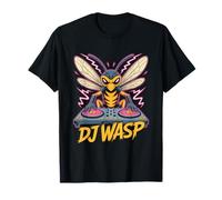 DJ Wasp Buzzing Beats With Electric Style T-Shirt