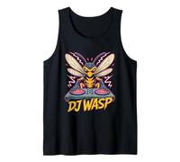 DJ Wasp Buzzing Beats With Electric Style Tank Top