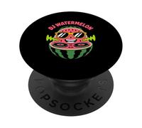 Dj Watermelon Fun Beat Music Enthusiast PopSockets Adhesive PopGrip