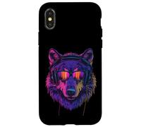 DJ Wolf EDM Beatmaker Music Headphones Techno House Case for iPhone X/XS