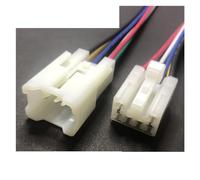 Dj7061a-2.3 Car Harness Connector 6/8 / 10/12 Pin CD Audio Power Mg620153 Cable Male Female Butt Socket Wire Length 15cm(6p strip line,1sets)
