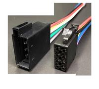 Dj7082-3.5 Car CD 8p Female to Male Harness Connector 8/16 Pin Car Radio 962191-1 Wire Length 15cm(8p strip line-A,5sets)